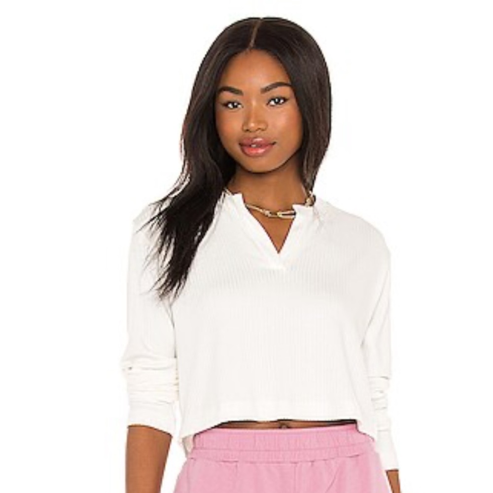 LNA Hill Cropped Henley